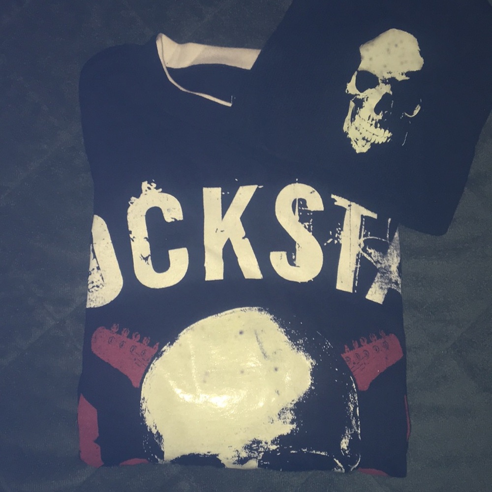 GLOW IN THE DARK LONG SLEVE SHIRT W/ BEANNIE L/boy